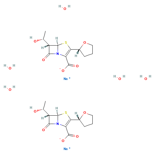Faropenem Sodium Salt Hemipentahydrate (CAS: 158365-51-6) - Related Chemical Product