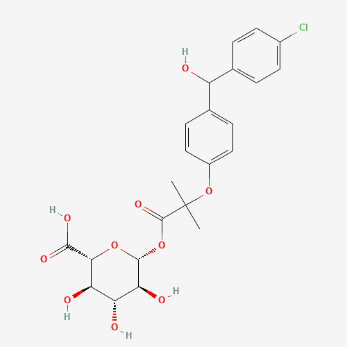 Fenirofibrate Acyl-b-D-glucuronide (CAS: 168844-25-5) - Related Chemical Product