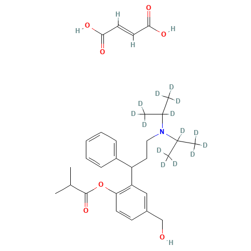 rac Fesoterodine-d14 Fumarate (CAS: 1185237-08-4) - Related Chemical Product
