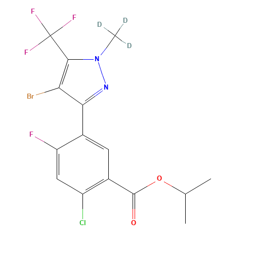 Fluazolate-d3 (CAS: 1189932-72-6) - Related Chemical Product