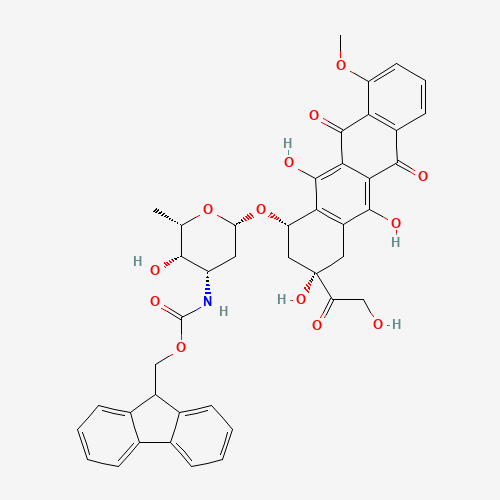 N-(9-Fluorenylmethoxycarbonyl) Doxorubicin (CAS: 136582-53-1) - Related Chemical Product