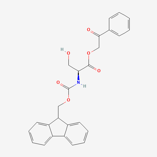 N-(9-Fluorenylmethoxycarbonyl)-L-serine Phenacyl Ester (CAS: 125760-26-1) - Related Chemical Product