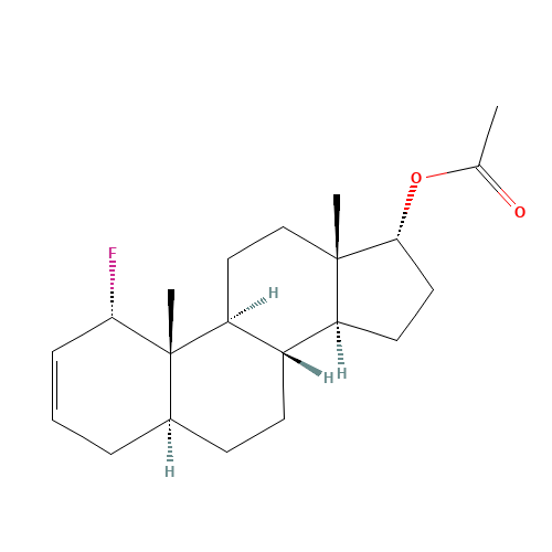 1-Fluoro-5a-androst-2-en-17b-ol Acetate (CAS: 14291-95-3) - Related Chemical Product