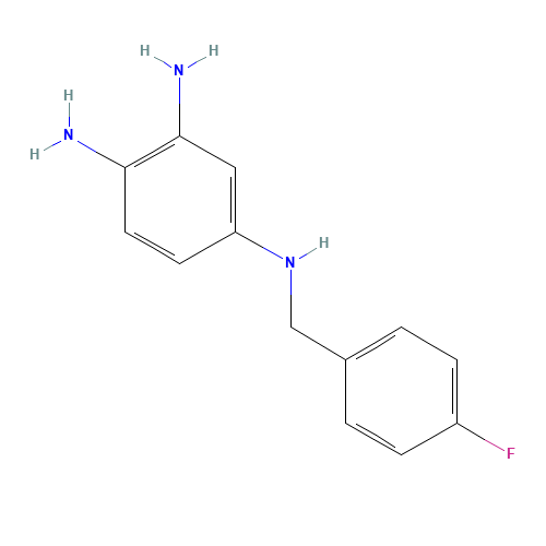 4-(4-Fluorobenzylamino)-1,2-phenylenediamine (CAS: 491871-67-1) - Related Chemical Product