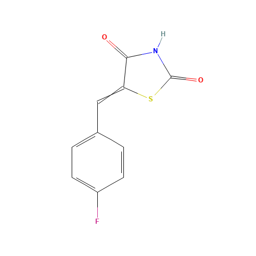 5-[(4-Fluorobenzylidene]-2,4-thiazolidinedione (CAS: 262601-87-6) - Related Chemical Product