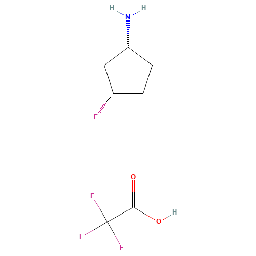 cis-3-Fluorocyclopentanamine Trifluoroacetate Salt (CAS: 1154870-58-2) - Related Chemical Product