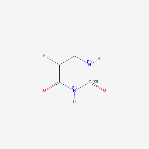 5-Fluorodihydropyrimidine-2,4-dione-13C,15N2 (CAS: 1189492-99-6) - Related Chemical Product