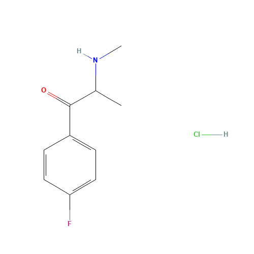 4-Fluoroephedrone Hydrochloride (CAS: 7589-35-7) - Related Chemical Product