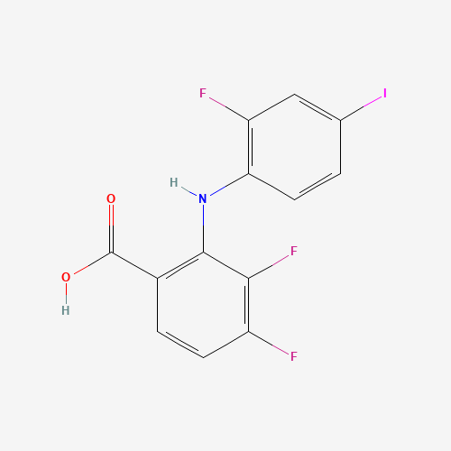 2-(2-Fluoro-4-iodoanilino)-3,4-difluorobenzoic Acid (CAS: 391211-97-5) - Related Chemical Product