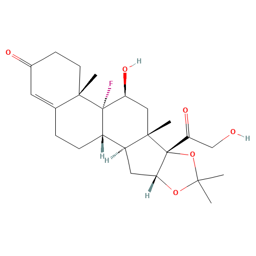 9-Fluoro-16a,17-(isopropylidenedioxy) Corticosterone (CAS: 1524-86-3) - Related Chemical Product
