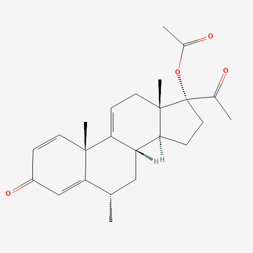 Δ-9(11)-Fluorometholone Acetate (CAS: 130145-14-1) - Related Chemical Product
