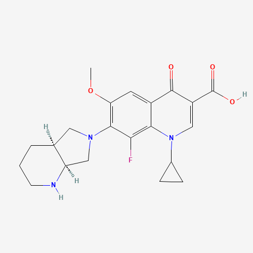 8-Fluoro-6-methoxy Moxifloxacin Dihydrochloride (CAS: 1029364-77-9) - Related Chemical Product