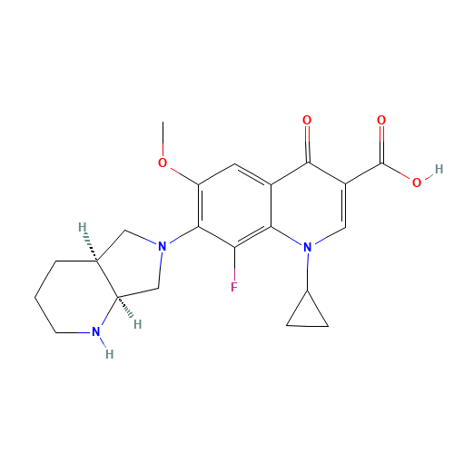 8-Fluoro-6-methoxy Moxifloxacin Dihydrochloride (CAS: 1029364-77-9) - Related Chemical Product