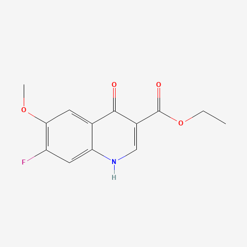 7-Fluoro-1,4-dihydro-6-methoxy-4-oxo-3-quinolinecarboxylic Acid Ethyl Ester (CAS: 622369-35-1) - Related Chemical Product