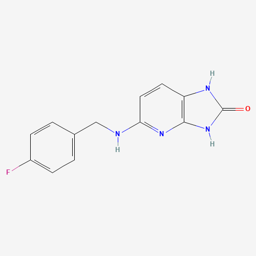 5-[[(4-Fluorophenyl)methyl]amino]-1,3-dihydro-2H-imidazo[4,5-b]pyridin-2-one (CAS: 951624-49-0) - Related Chemical Product