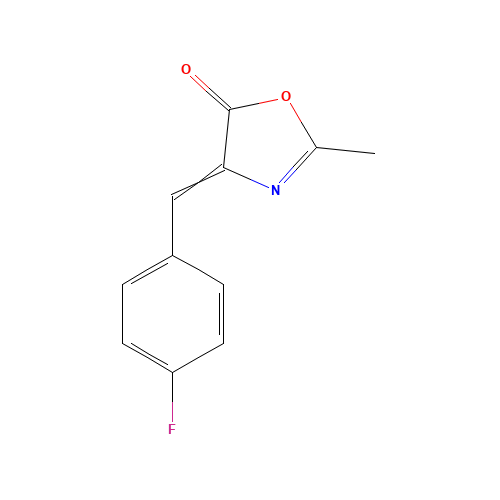 4-[(4-Fluorophenyl)methylene]-2-methyl-5(4H)-oxazolone (CAS: 586-08-3) - Related Chemical Product