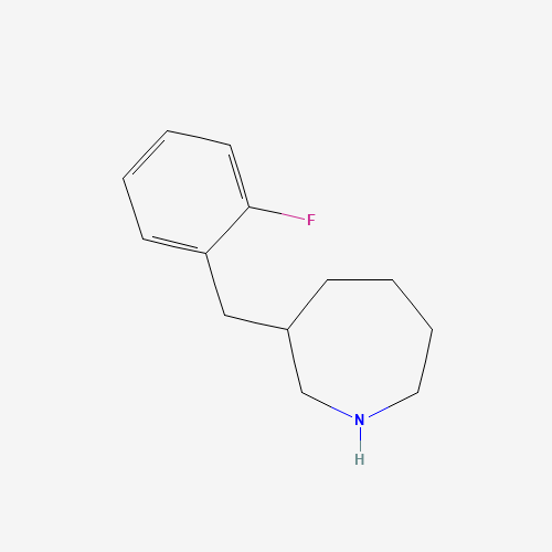 3-[(2-Fluorophenyl)methyl]hexahydro-1H-azepine (CAS: 1158747-37-5) - Related Chemical Product
