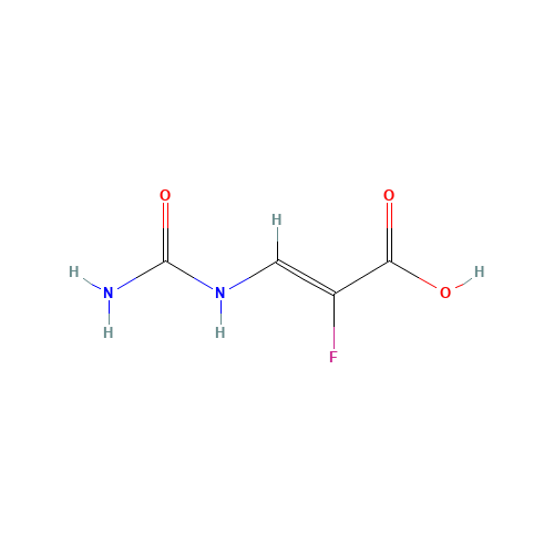 2-Fluoro-3-ureidopropenoic Acid (CAS: 76831-42-0) - Related Chemical Product