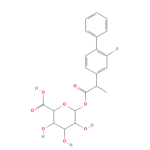Flurbiprofen Acyl-b-D-glucuronide (CAS: 91683-37-3) - Related Chemical Product