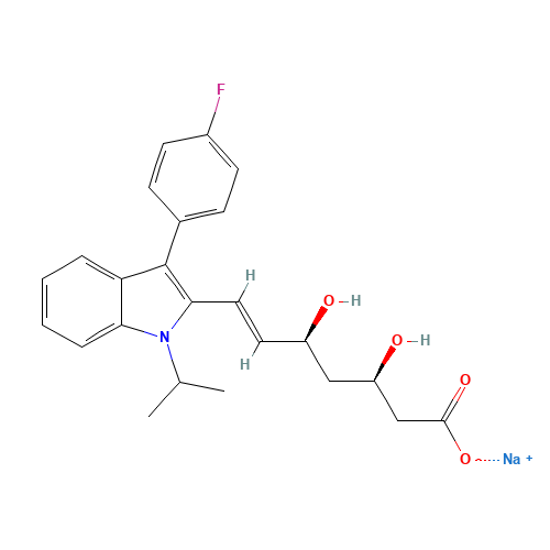 (3R,5S)-Fluvastatin Sodium Salt (CAS: 94061-80-0) - Related Chemical Product