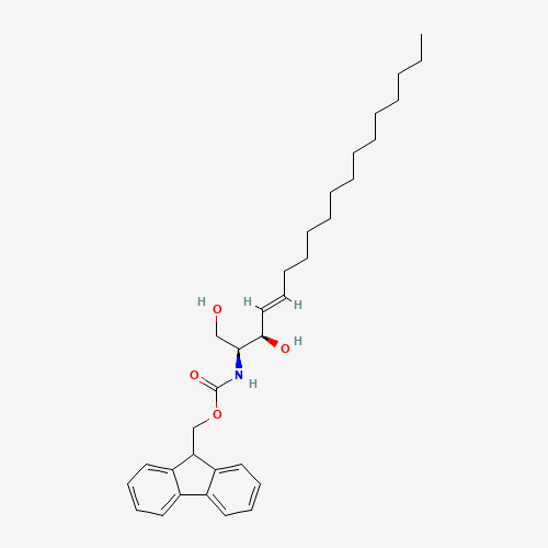 Fmoc-erythro-Sphingosine (CAS: 56607-19-3) - Chemical Structure and Molecular Formula 