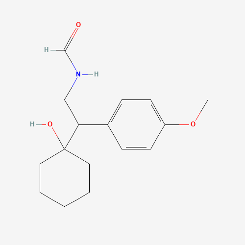 N-Formyl-1-(2-amino-1-(4-methoxyphenyl)ethyl)cyclohexanol (CAS: 272788-07-5) - Related Chemical Product