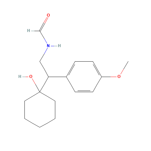 N-Formyl-1-(2-amino-1-(4-methoxyphenyl)ethyl)cyclohexanol (CAS: 272788-07-5) - Related Chemical Product