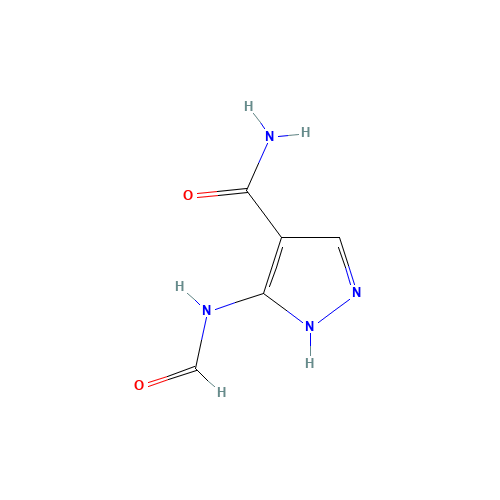 3-(Formylamino)-1H-pyrazole-4-carboxamide (CAS: 22407-20-1) - Related Chemical Product