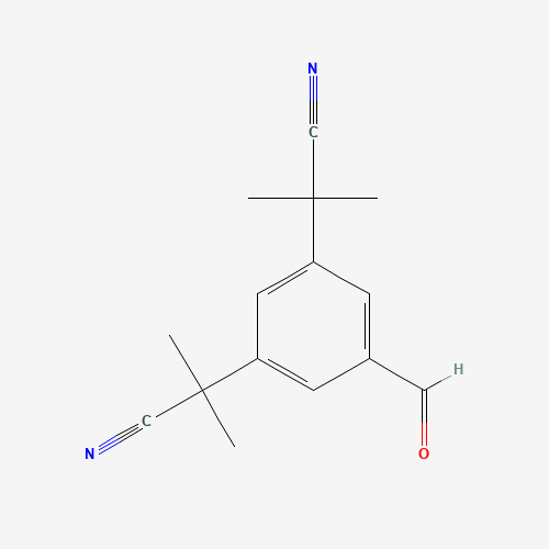 5-Formyl-a,a,a',a'-tetramethyl-1,3-benzenediacetonitrile (CAS: 120511-89-9) - Related Chemical Product