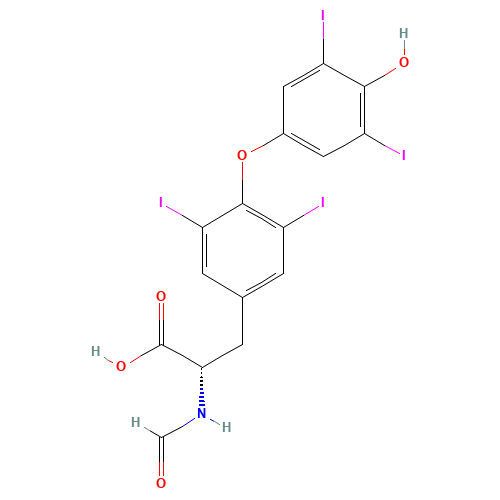 N-Formyl Thyroxine (CAS: 671235-41-9) - Related Chemical Product