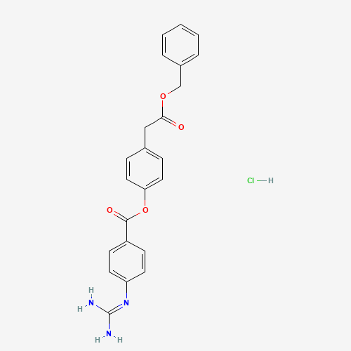 FOY 251 Benzyl Ester Hydrochloride (CAS: 71079-12-4) - Chemical Structure and Molecular Formula 