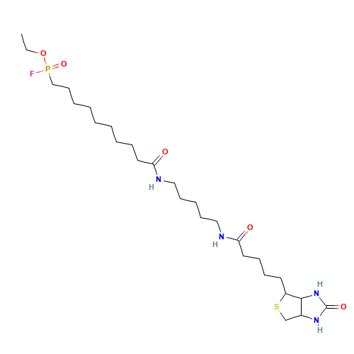 FP-Biotin (CAS: 259270-28-5) - Chemical Structure and Molecular Formula 