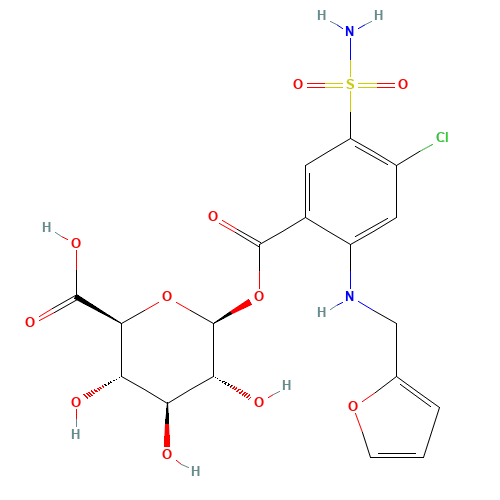 Furosemide Acyl-b-D-glucuronide (CAS: 72967-59-0) - Related Chemical Product