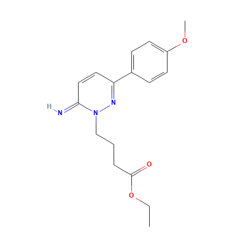 Gabazine Ethyl Ester (CAS: 763886-63-1) - Chemical Structure and Molecular Formula 