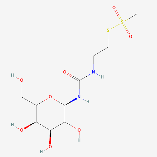 N-b-D-Galactopyranosyl-N'-[(2-methanethiosulfonyl)ethyl]urea (CAS: 550325-50-3) - Related Chemical Product