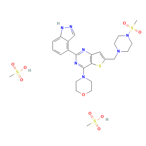 GDC-0941 Bimesylate (CAS: 957054-33-0) - Related Chemical Product