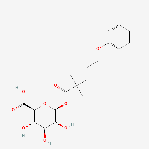 Gemfibrozil 1-O-b-Glucuronide (CAS: 91683-38-4) - Related Chemical Product