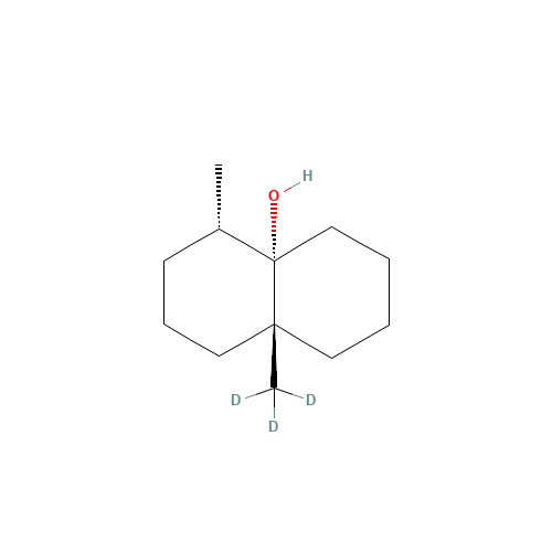 rac Geosmin-d3 (CAS: 135441-88-2) - Chemical Structure and Molecular Formula 
