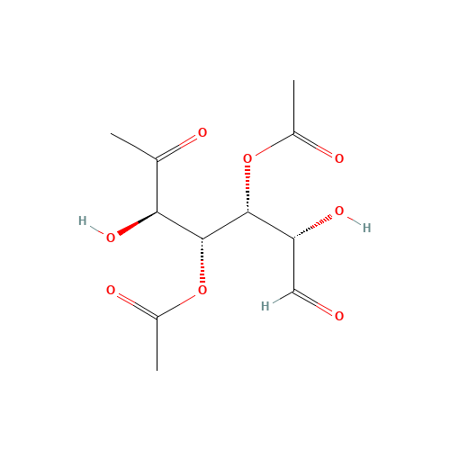 D-Glucuronal 3,4-Diacetate Methyl Ester (CAS: 34296-99-6) - Chemical Structure and Molecular Formula 