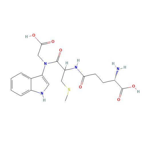 3-Glutathionyl-S-methylindole (CAS: 101038-93-1) - Related Chemical Product