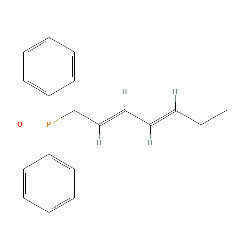 (E,E)-2,4-Heptadienyldiphenylphosphine Oxide (CAS: 91575-92-7) - Related Chemical Product