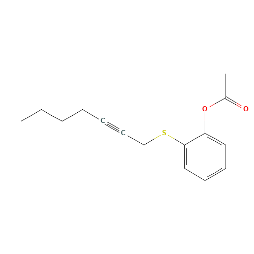 2-(2-Heptynylthio)phenol Acetate (CAS: 209125-28-0) - Related Chemical Product