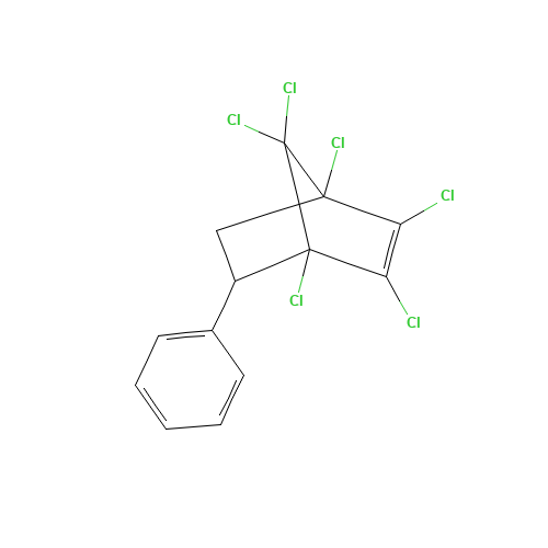 1,2,3,4,7,7-Hexachloro-5-phenyl-2-norbornene (CAS: 17064-54-9) - Related Chemical Product