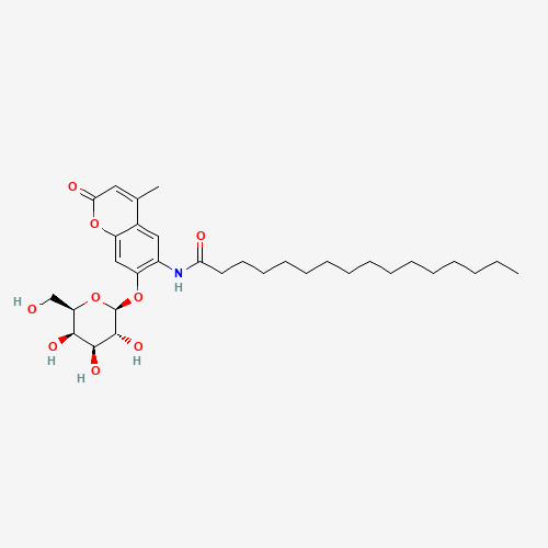 6-Hexadecanoylamino-4-methylumbelliferyl b-D-Galactopyranoside (CAS: 94452-17-2) - Related Chemical Product