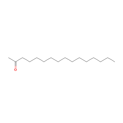 2-Hexadecanone (CAS: 18787-63-8) - Chemical Structure and Molecular Formula 
