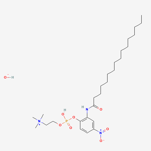 2-(N-Hexadecanoylamino)-4-nitrophenylphosphocholine Hydroxide (CAS: 60438-73-5) - Related Chemical Product