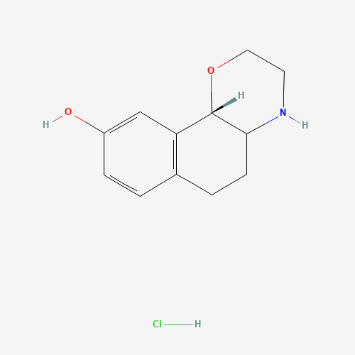 (+)-3,4,4a,5,6,10b-Hexahydro-2H-naphtho[1,2-b][1,4]oxazin-9-ol Hydrochloride (CAS: 858517-21-2) - Related Chemical Product