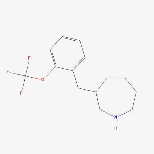 Hexahydro-3-[[2-(trifluoromethoxy)phenyl]methyl]-1H-azepine (CAS: 1158747-79-5) - Related Chemical Product