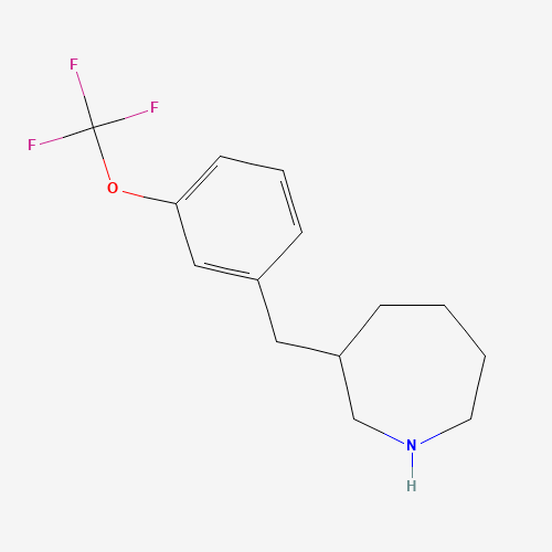Hexahydro-3-[[3-(trifluoromethoxy)phenyl]methyl]-1H-azepine (CAS: 1158747-82-0) - Related Chemical Product