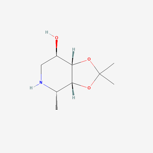 (3aR,4S,7R,7aS)-Hexahydro-2,2,4-trimethyl-1,3-dioxolo[4,5-c]pyridin-7-ol (CAS: 122194-06-3) - Related Chemical Product